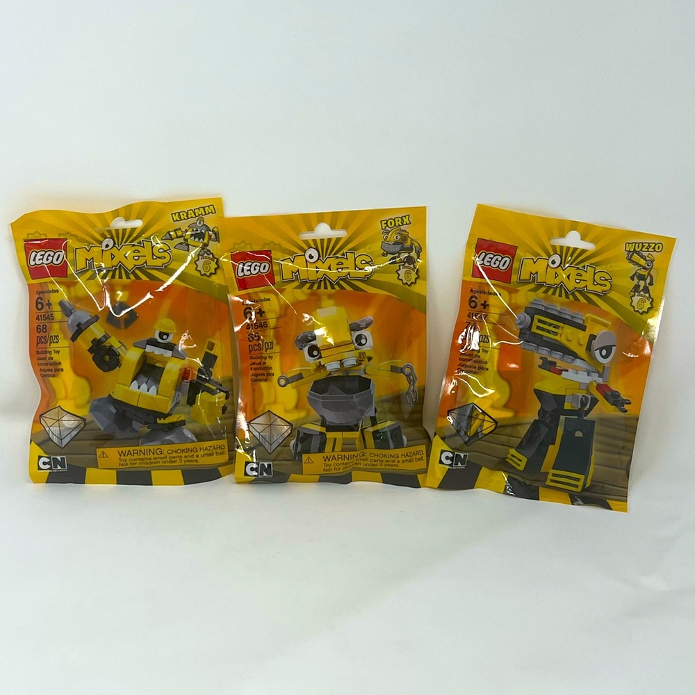 Lego Mixels Lot 41515, 41516, 41517 - Retired